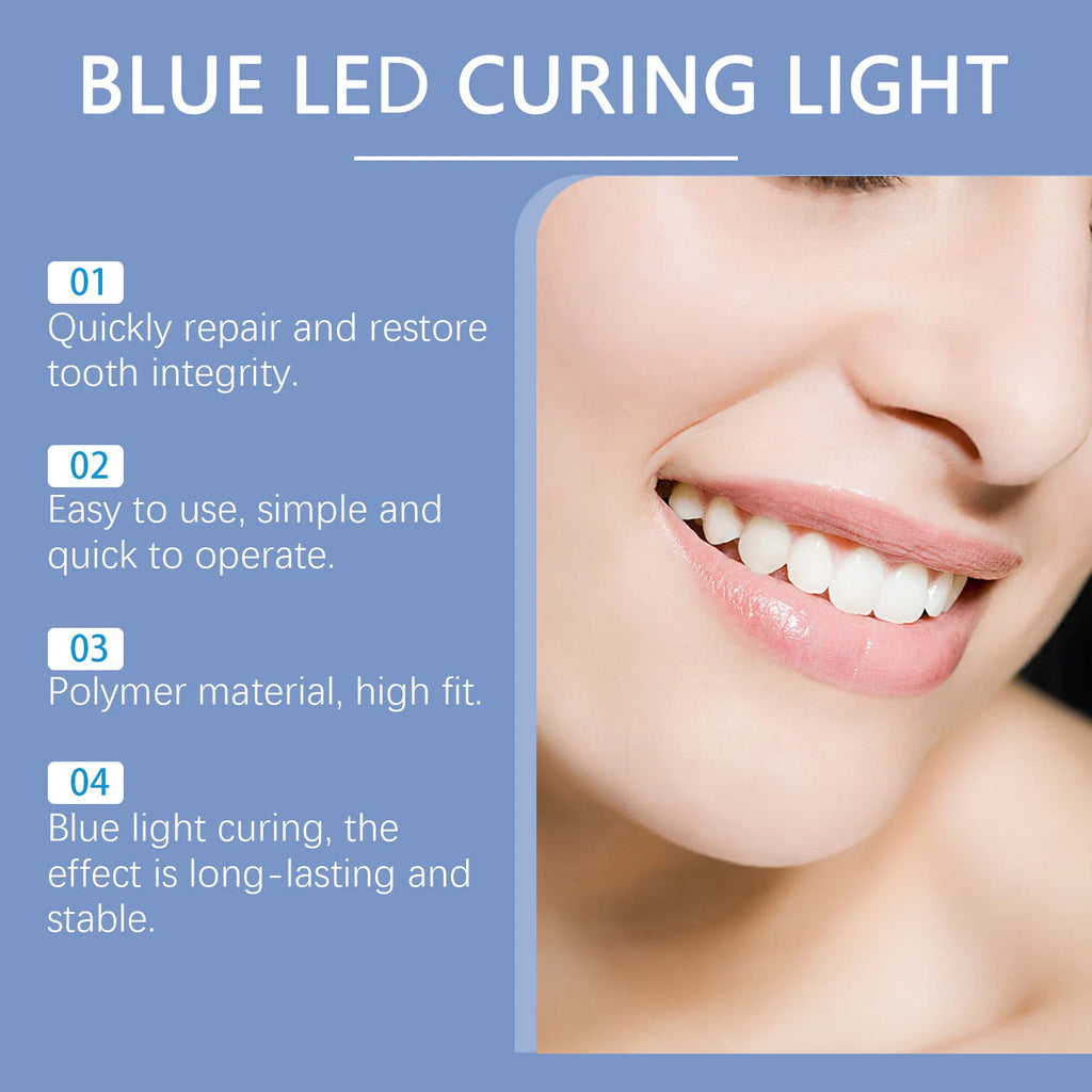 Radiant Smile in 10 Minutes – Professional LED Teeth Whitening Kit