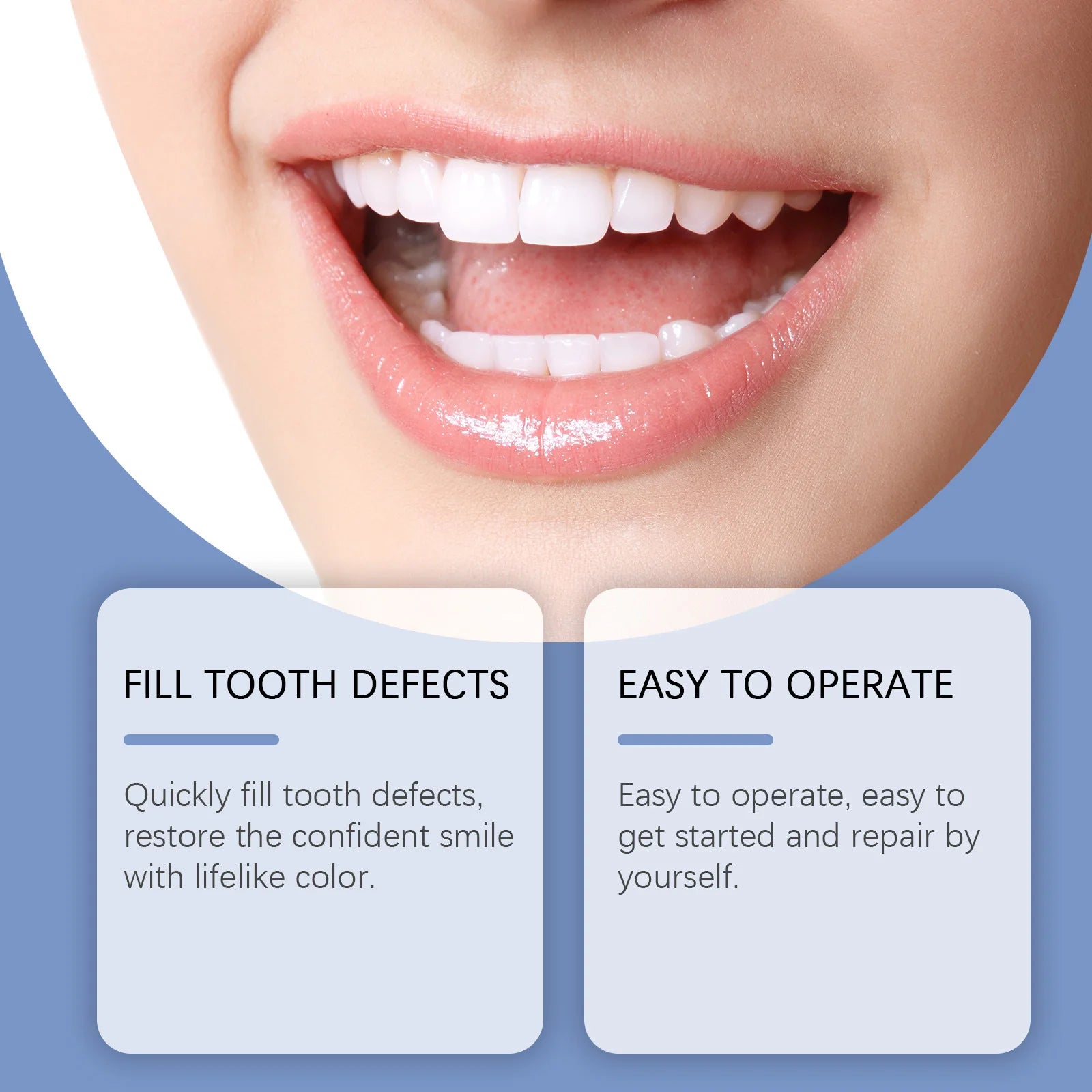 Radiant Smile in 10 Minutes – Professional LED Teeth Whitening Kit