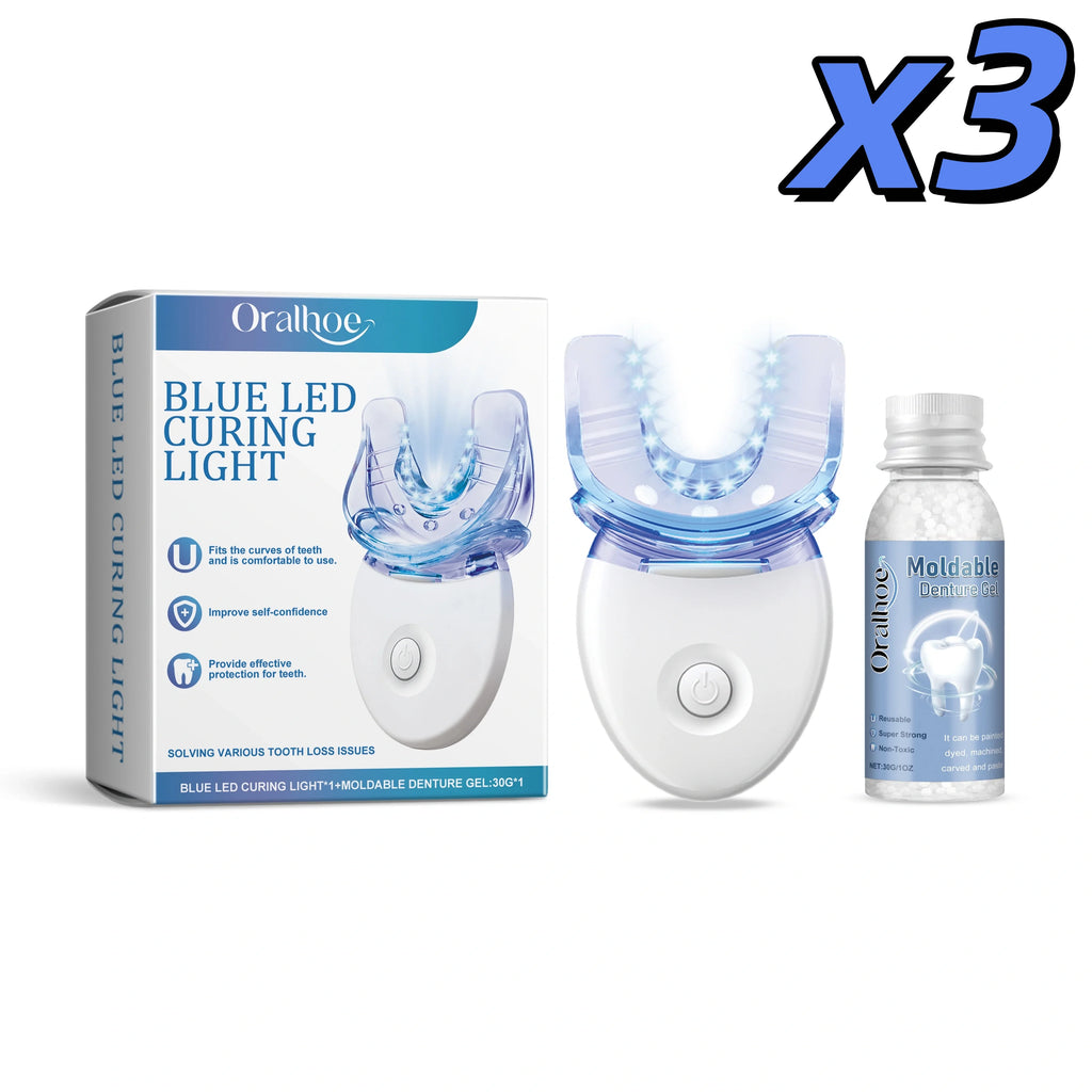 Radiant Smile in 10 Minutes – Professional LED Teeth Whitening Kit